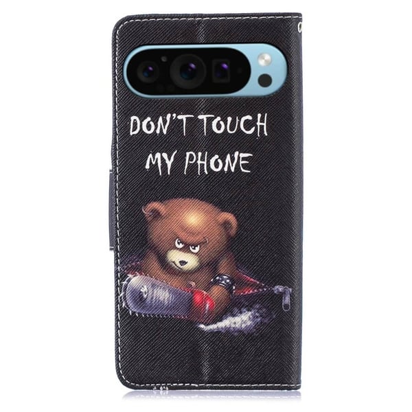 Lompakkokotelo Google Pixel 9 Pro - Don't Touch My Phone