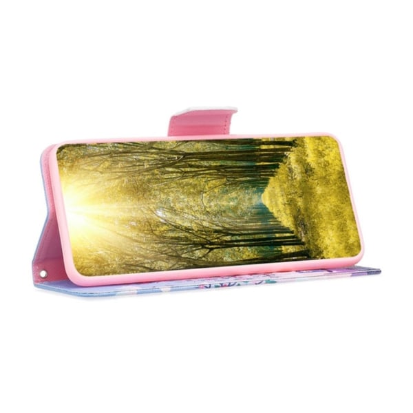 Lompakkokotelo Samsung Galaxy A56 - Pöllöt keinussa