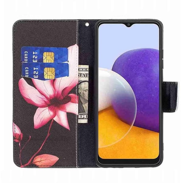Pung Etui Samsung Galaxy S25 - Rosa Blomst