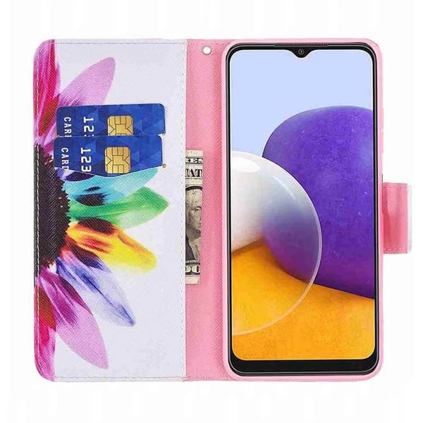 Pung Etui Samsung Galaxy S25 Plus - Farverig Blomst
