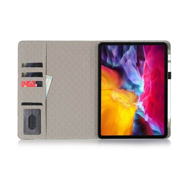 Lompakkokotelo iPad Air 10,9\" (2020) Krokotiilikuvio Punainen