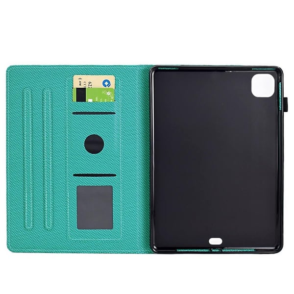 Etui iPad Air (2024) M2 Vævemønster - Turkis