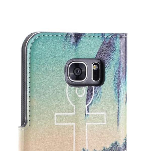 Lompakkokotelo Samsung Galaxy S7 - Ankkuri