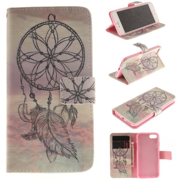 Lompakkokotelo Apple iPhone 7 – Unisieppari / Dreamcatcher