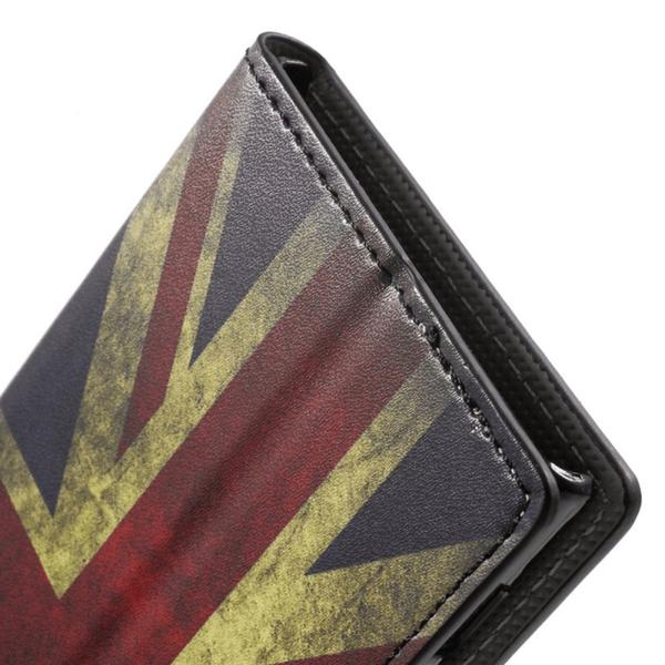 Lompakkokotelo Sony Xperia XZ ja XZs - Lippu Iso-Britannia