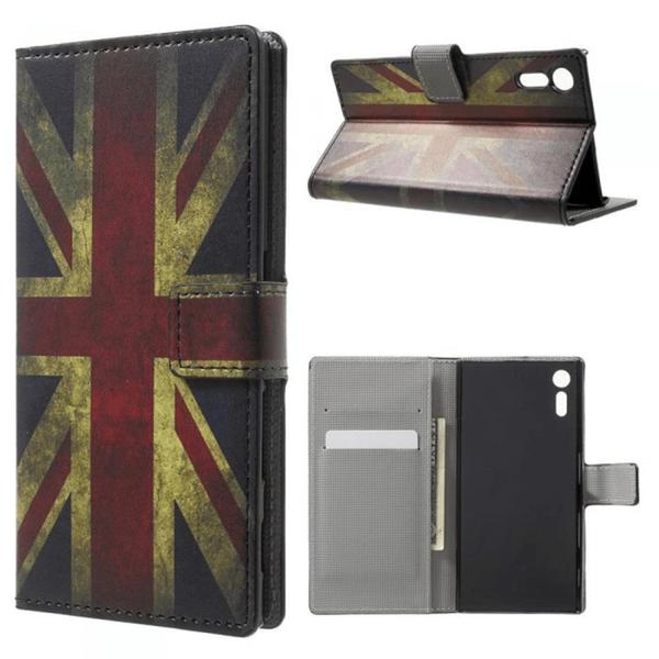 Pung Etui Sony Xperia XZ og XZs - Flag UK Pung Etui Sony Xperia XZ og XZs - Flag UK