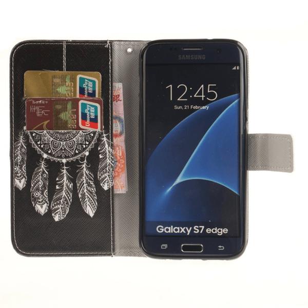 Lompakkokotelo Samsung Galaxy S7 Edge – Unisieppari/Dreamcatcher