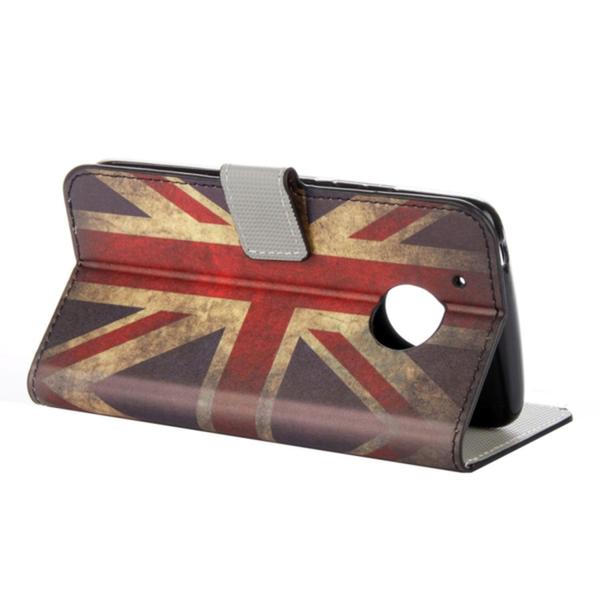 Pung Etui Moto G5 Plus - Flag UK