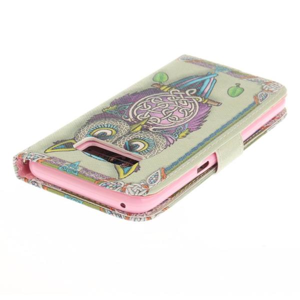 Pung Etui Samsung Galaxy S8 – Farverig Ugle