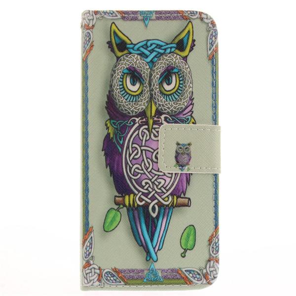 Pung Etui Samsung Galaxy S8 – Farverig Ugle