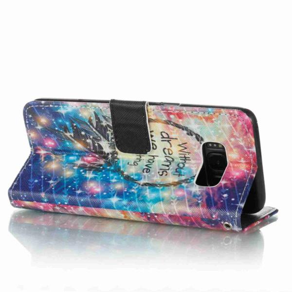 Lompakkokotelo Samsung Galaxy S8 – Without Dreams We Have Nothin
