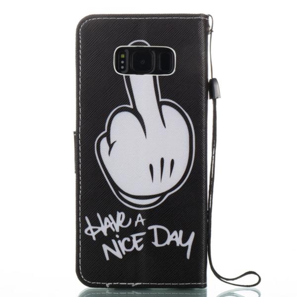 Lompakkokotelo Samsung Galaxy S8 – Have A Nice Day