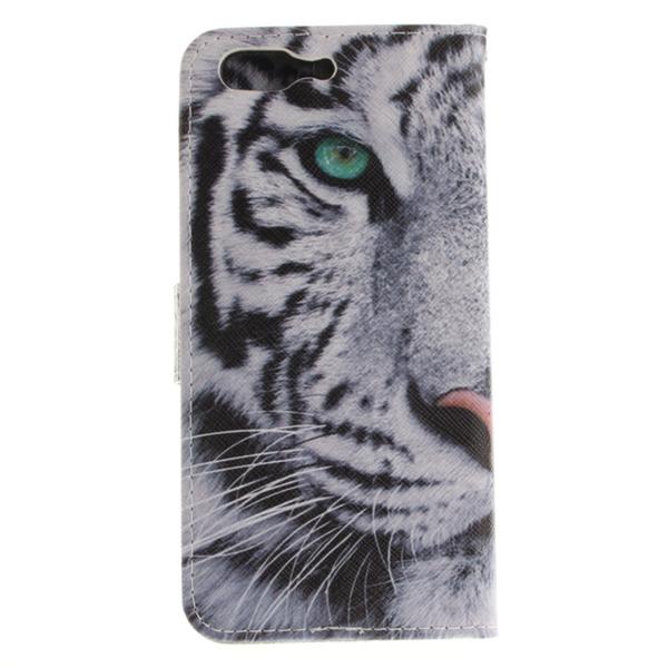 Pung Etui Oneplus 5 - Hvid Tiger