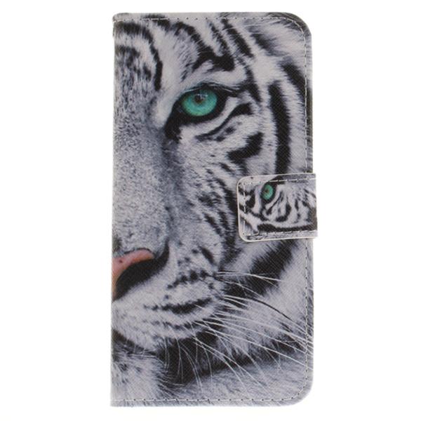 Pung Etui Oneplus 5 - Hvid Tiger
