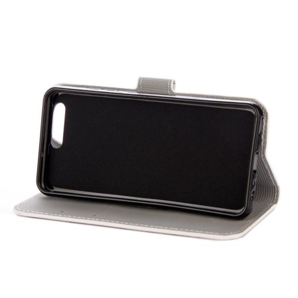 Lompakkokotelo Huawei Honor 9 - Valkoinen perhosilla