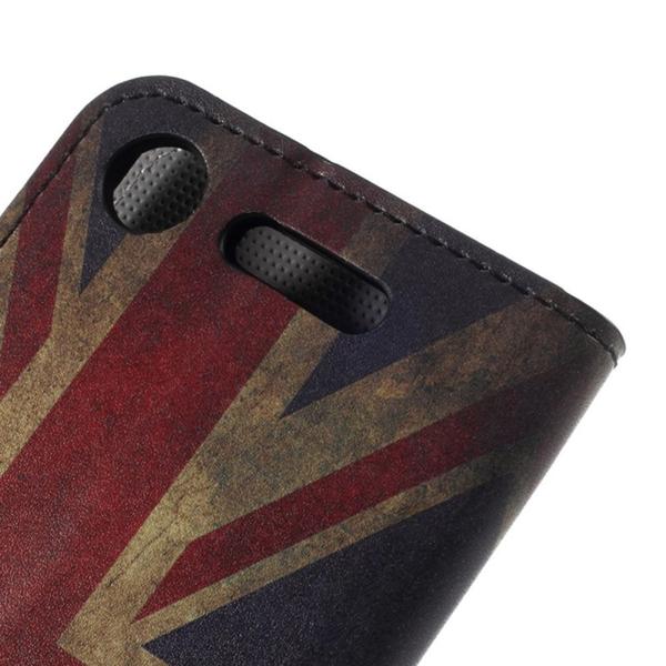 Lompakkokotelo Sony Xperia XZ1 - Iso-Britannian lippu