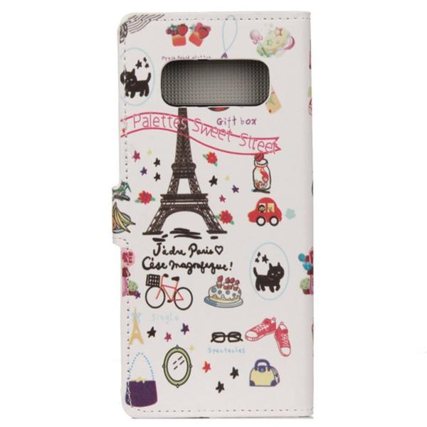 Lompakkokotelo Samsung Galaxy Note 8 - Pariisi