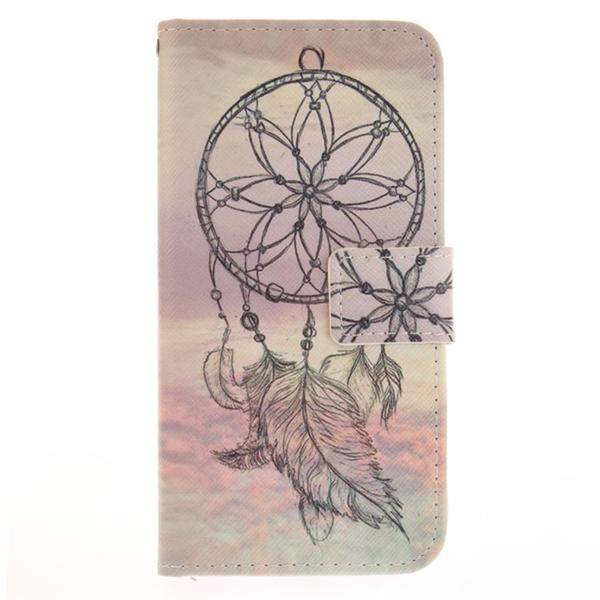 Lompakkokotelo Moto G5 – Unisieppari / Dreamcatcher Beige