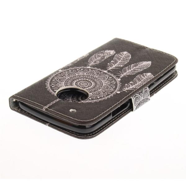 Pung Etui Moto G5 Plus – Drømmefanger Sort / Dreamcatcher