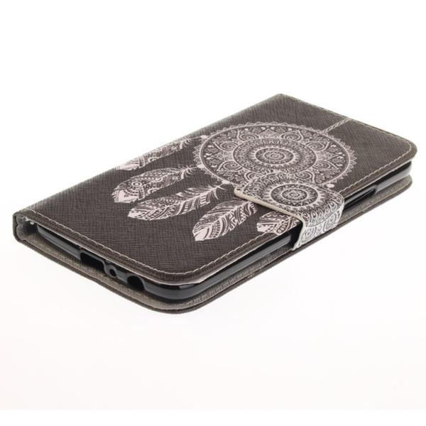 Pung Etui Moto G5 Plus – Drømmefanger Sort / Dreamcatcher