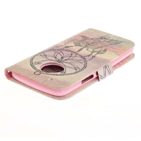 Lompakkokotelo Moto G5 Plus – Unisieppari Beige / Dreamcatcher