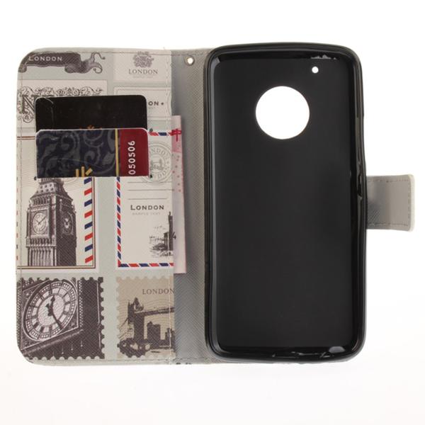 Lompakkokotelo Moto G5 Plus – Lontoo