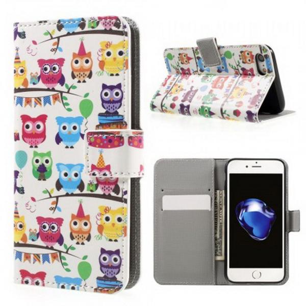 Pung Etui Iphone 7 – Ugler Til Fest Pung Etui Iphone 7 – Ugler Til Fest