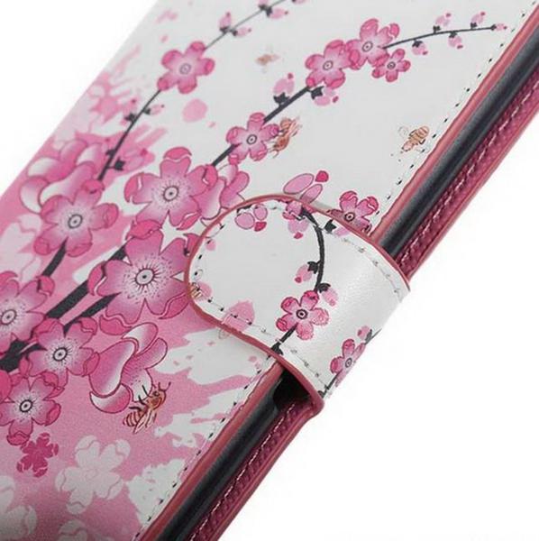 Pung Etui HTC U11 - Kirsebærblomster