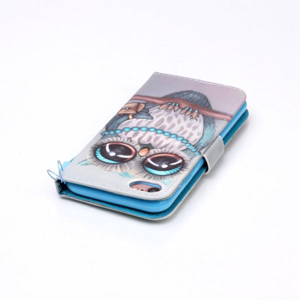 Pung Etui Apple iPhone 7 – Udsmykket Ugle