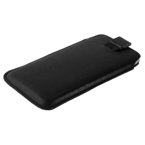 Läderfodral Apple Iphone 8 Plus - Svart