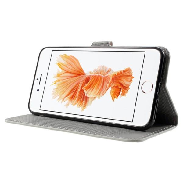 Lompakkokotelo Apple iPhone 8 Plus – Pöllöt Juhlissa
