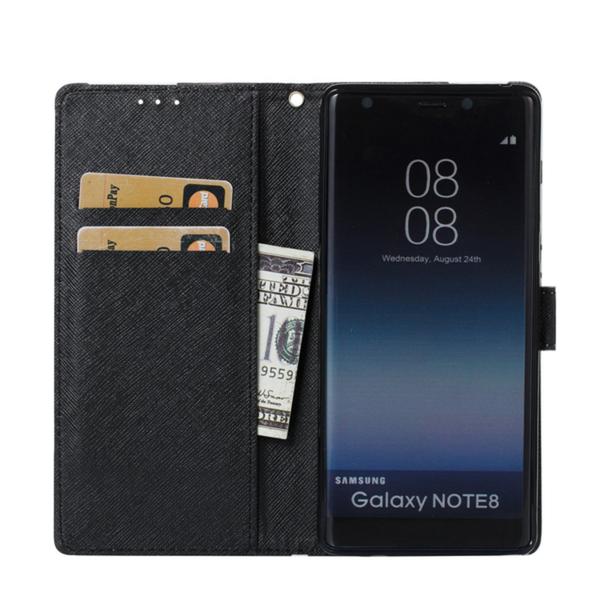 Pung Etui Samsung Galaxy Note 8 - Psykedelisk