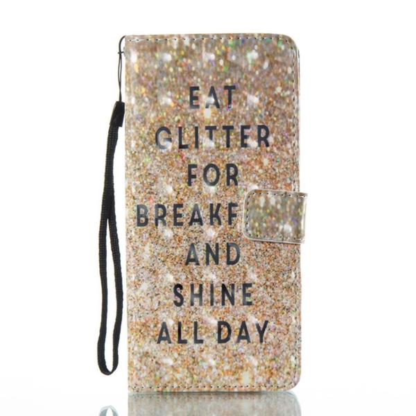 Lompakkokotelo Samsung Galaxy Note 8 – Eat Glitter And Shine