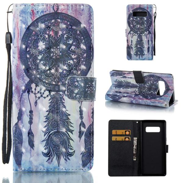 Pung Etui Samsung Galaxy Note 8 - Drømmefanger Lilla