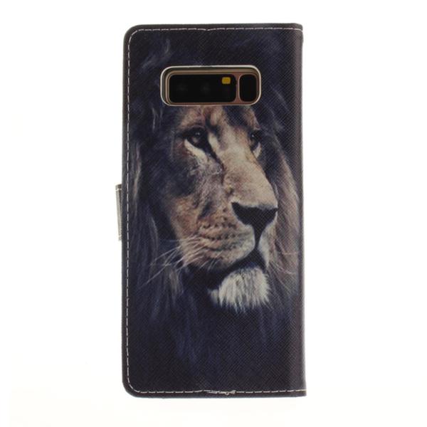 Lompakkokotelo Samsung Galaxy Note 8 – Leijona