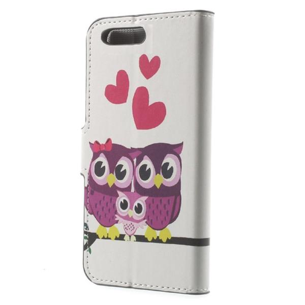 Pung Etui Huawei Honor 9 – Ugler & Hjerter