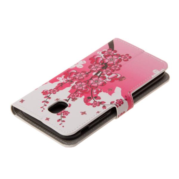 Pung Etui Samsung Galaxy J7 2017 - Kirsebærblomster