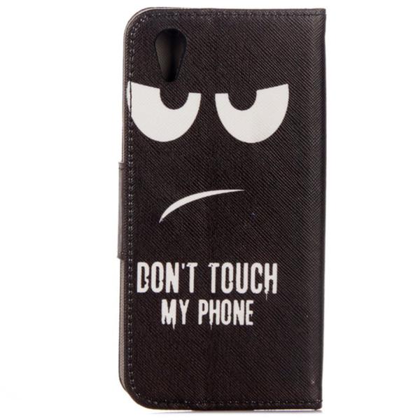 Lompakkokotelo Sony Xperia XA1 – Don’t Touch My Phone