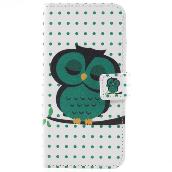 Pung Etui Samsung Galaxy S9 – Prikket med Ugle