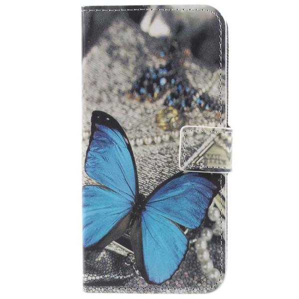 Lompakkokotelo Samsung Galaxy S9 – Sininen Perhonen