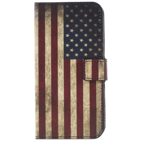 Lompakkokotelo Samsung Galaxy S9 Plus - USA:n lippu