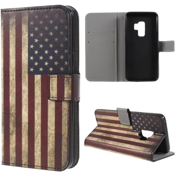 Pung Etui Samsung Galaxy S9 Plus - Flag USA