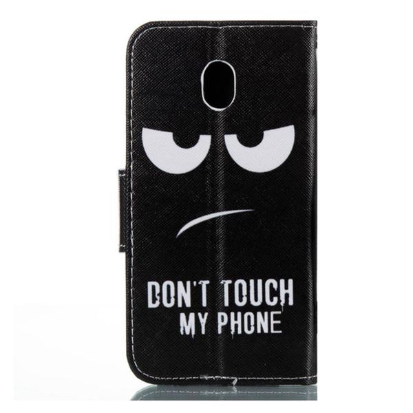 Lompakkokotelo Samsung Galaxy J3 (2017) – Don’t Touch My Phone