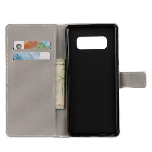 Lompakkokotelo Samsung Galaxy Note 8 - USA:n lippu