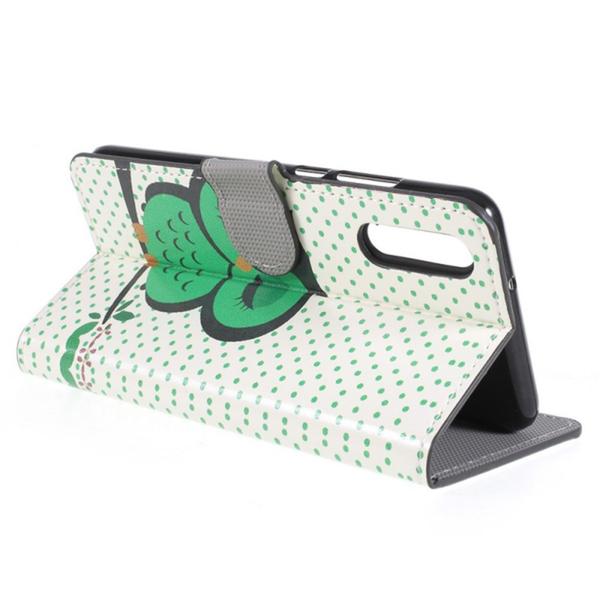 Lompakkokotelo Huawei P20 Pro - Pilkullinen Pöllöllä