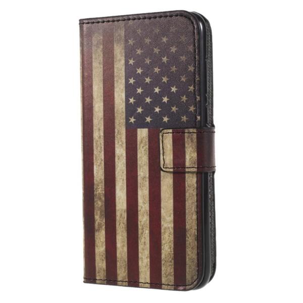 Lompakkokotelo Huawei P Smart (2018) - USA:n lippu