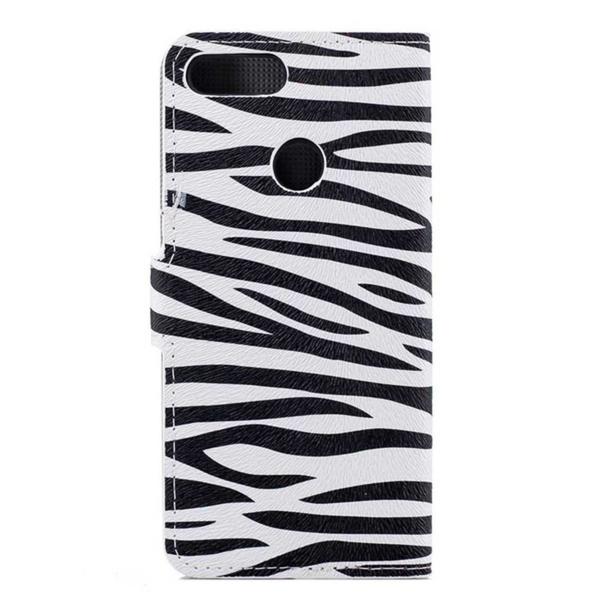 Pung Etui Huawei P Smart (2018) - Zebra