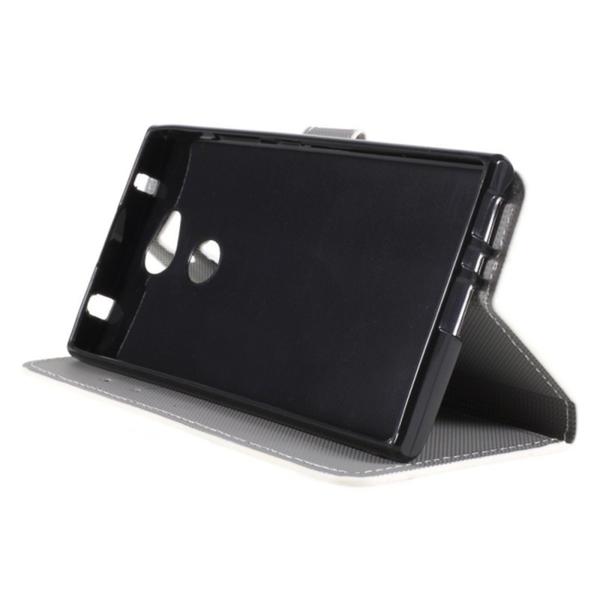 Pung Etui Sony Xperia L2 - Ugler & Blomster
