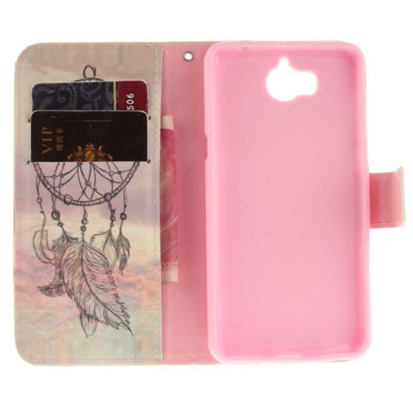 Lompakkokotelo Huawei Y6 2017 - Unisieppari / Dreamcatcher