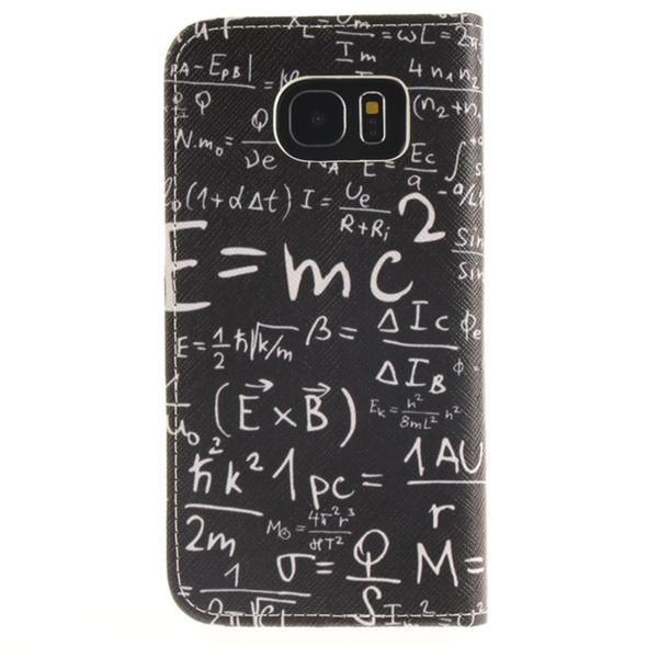 Lompakkokotelo Samsung Galaxy S7 Edge - Matemaattiset kaavat